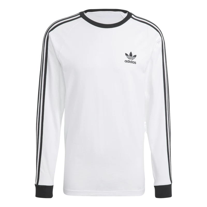 阿迪达斯三叶草 adicolor复古穿搭修身纯棉长袖T恤男款秋季IA4879