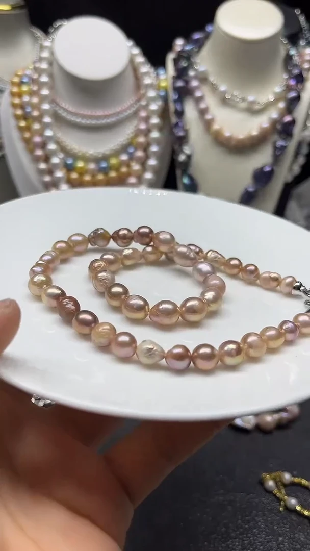 颈饰未镶嵌淡水珍珠多人