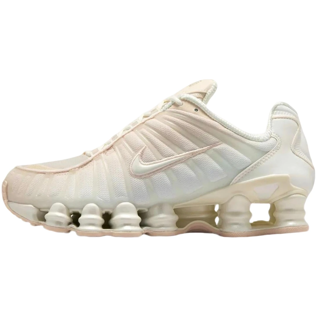 NIKE 官方正品 Shox TL低帮休闲跑步鞋女款米白IH5075-219