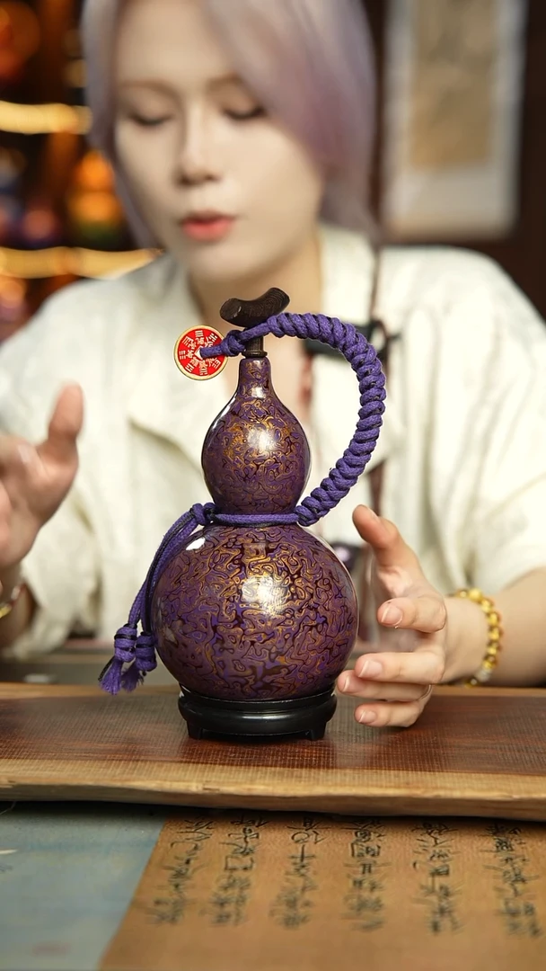 100号550ml左右非遗大漆酒葫芦