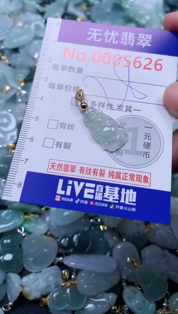 颈饰未镶嵌翡翠5626