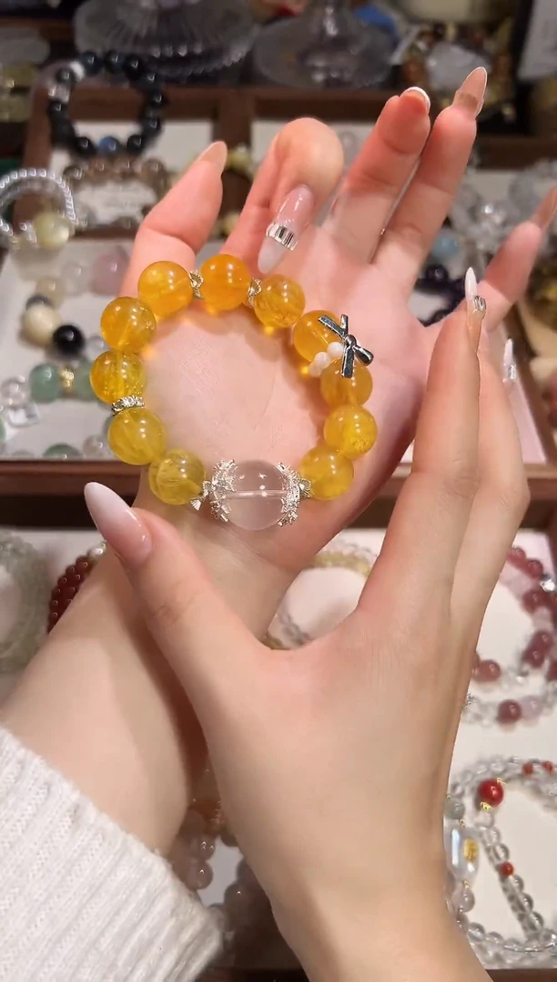 合金手链水晶多样性发货发其一，默认微瑕