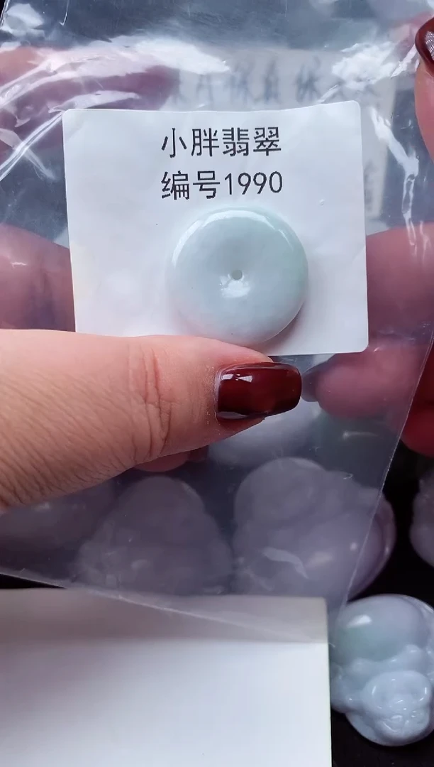 颈饰未镶嵌翡翠缅甸天然A货翡翠1990