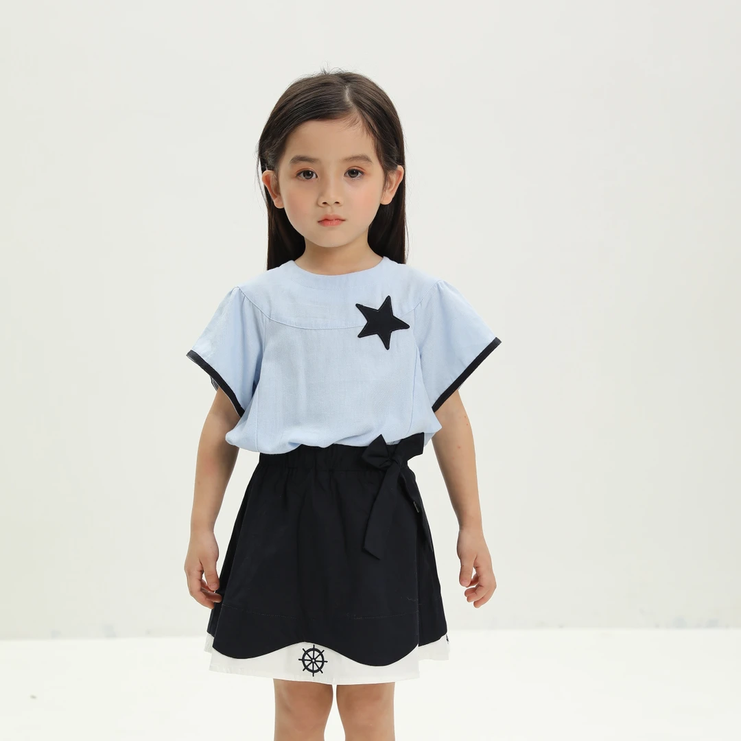 夏季小童时尚休闲小童半身裙子2242023060