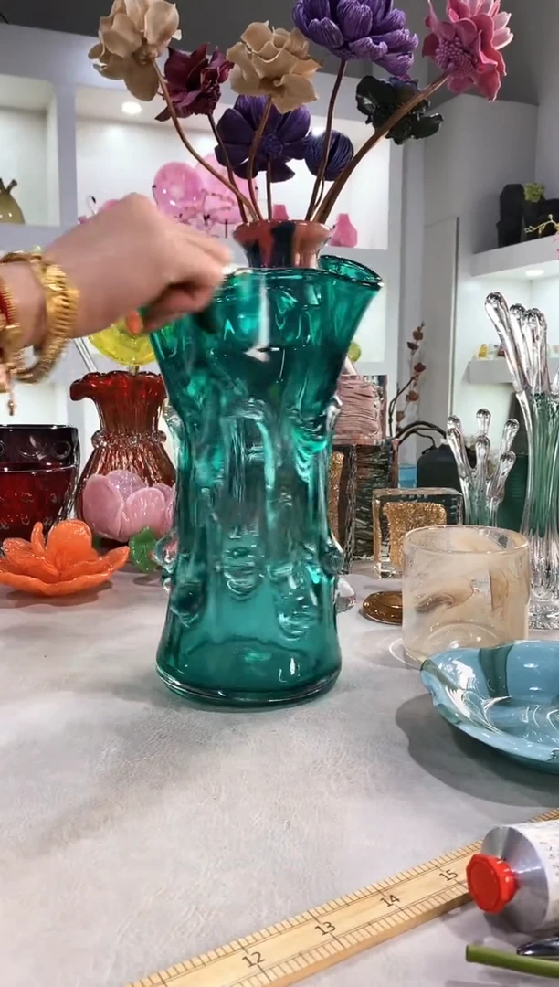 慕忆家手作琉璃花瓶