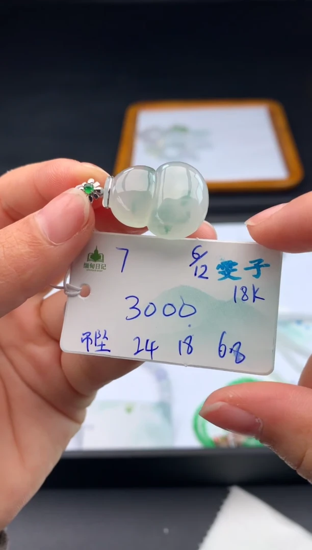 颈饰未镶嵌翡翠翡翠自带#送人#，假一赔三