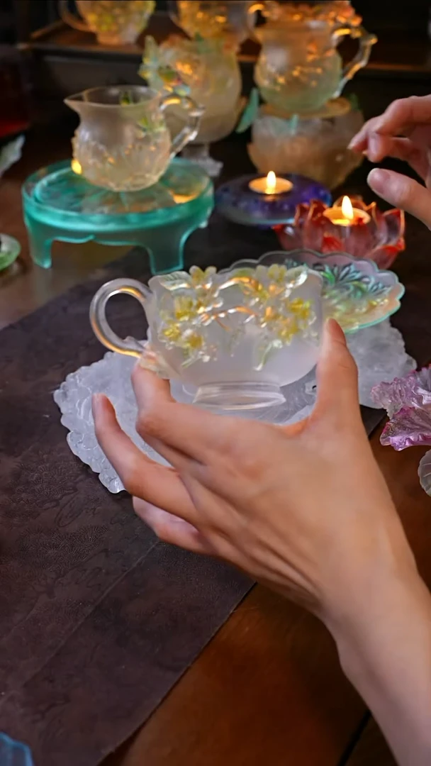 凌*.桂花咖啡杯1只