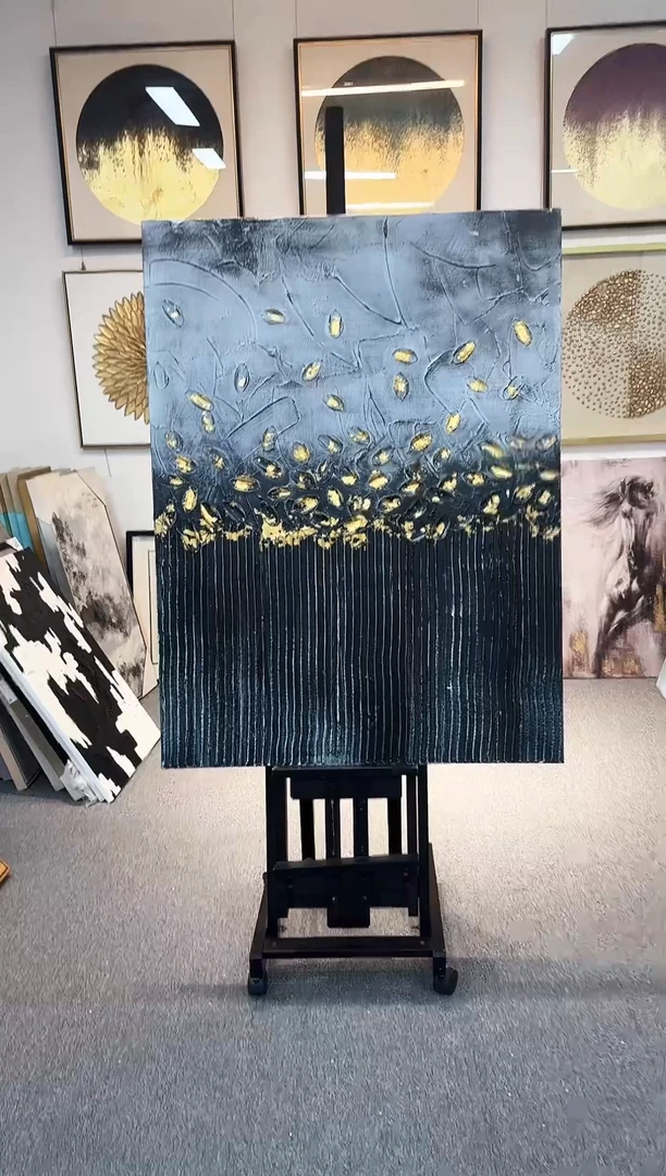 168现代艺术油画装饰画90cm*120cm