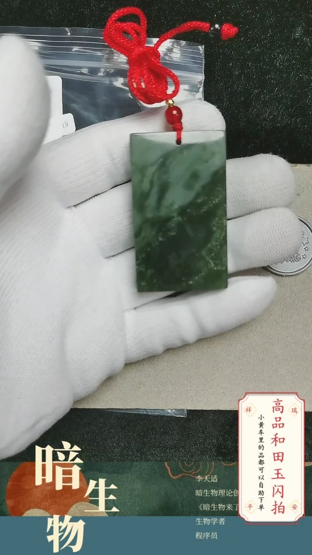 【闪购商品】和田玉吊坠(赠链)未镶嵌251