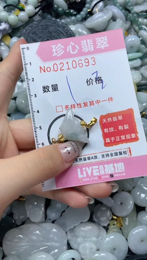 翡翠未镶嵌颈饰闪购0210693