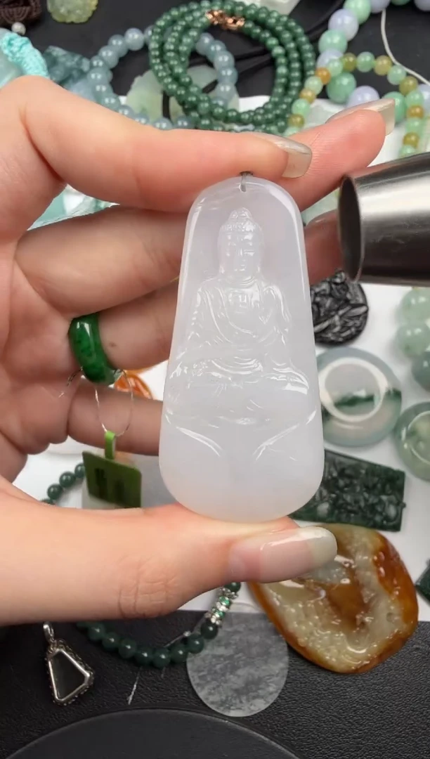 吊坠(不含链)未镶嵌翡翠-219翡翠饰品