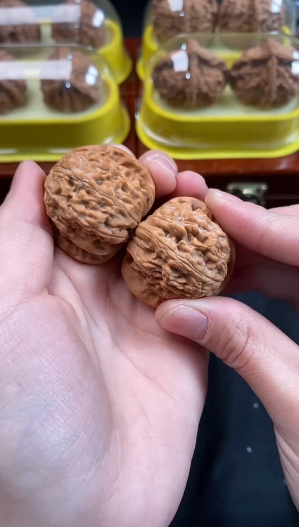 把件文玩核桃白狮子36尺Q812