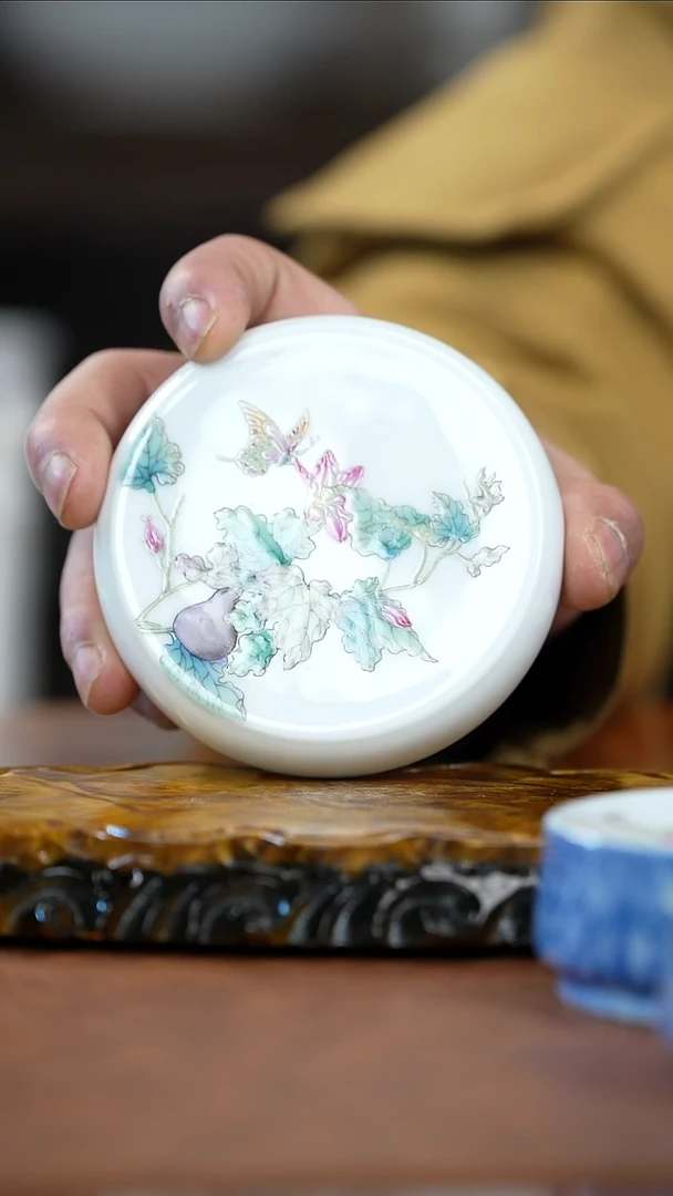 【闪购商品】景德镇陶瓷盖置景德镇陶瓷盖置