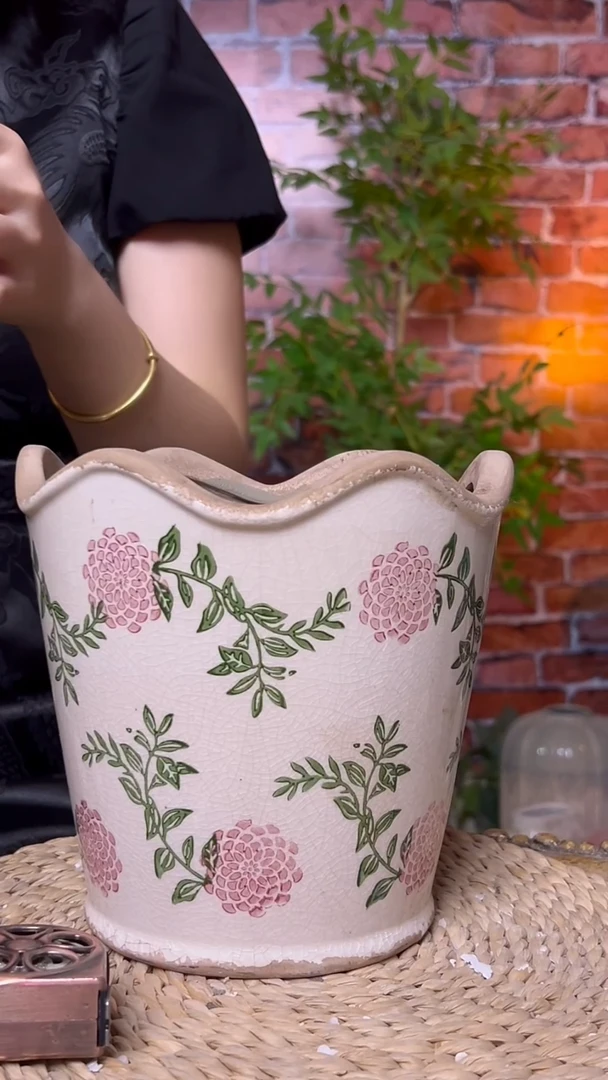 花盆高18cm内口16cm