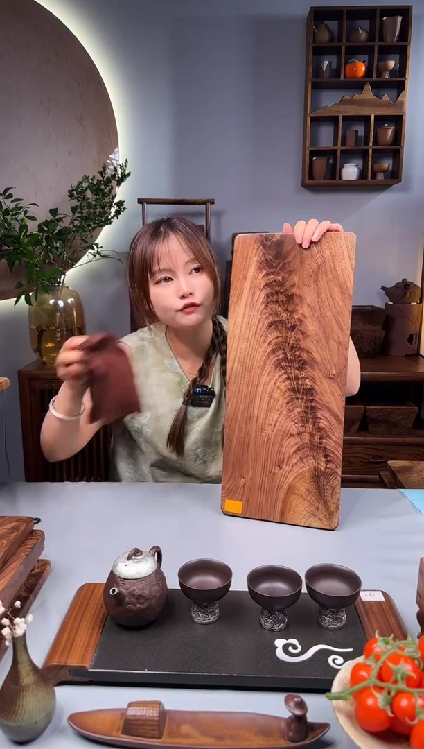 北美黑胡桃实木原木48.5*20