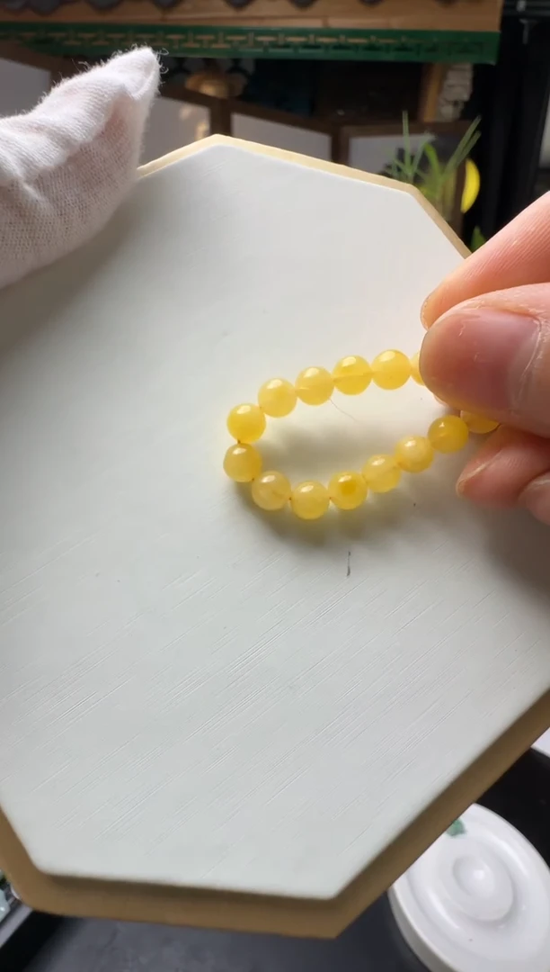 未镶嵌蜜蜡手串手串