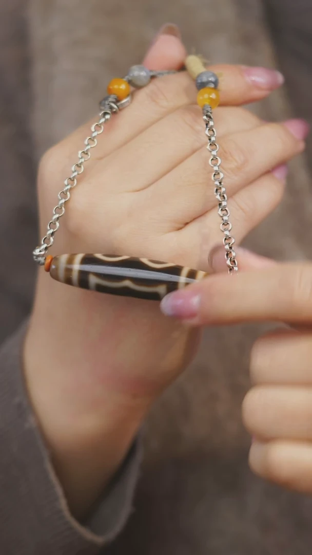 【闪购商品】玛瑙/玉髓项链未镶嵌多样性发一