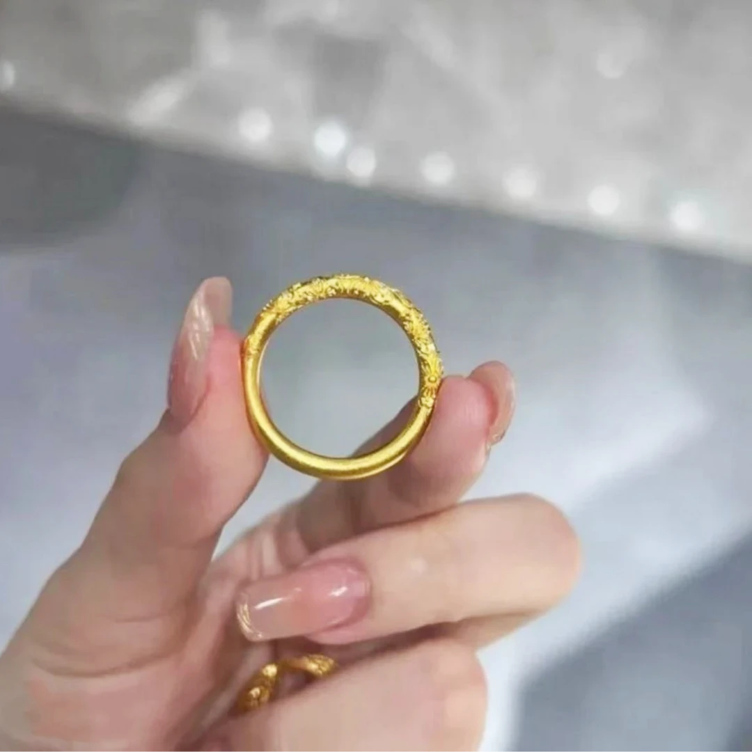 【鑫鑫甄选】足金999乾坤戒指