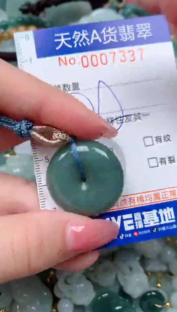 【闪购商品】翡翠颈饰未镶嵌00007337