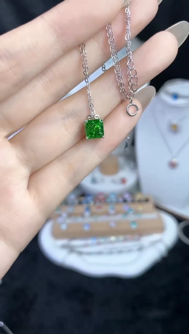 合成立方氧化锆足银S925纯银饰品 编号F0232套链