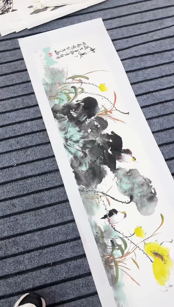 精品国画花鸟作品