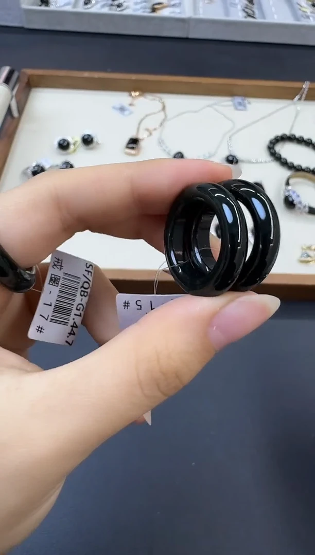 翡翠戒指未镶嵌X0720-147-13多样性一件