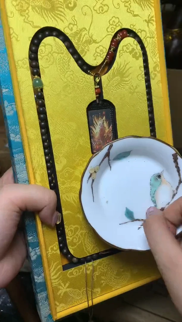紫砂盖碗清*浅瓷器默认微瑕瓷器