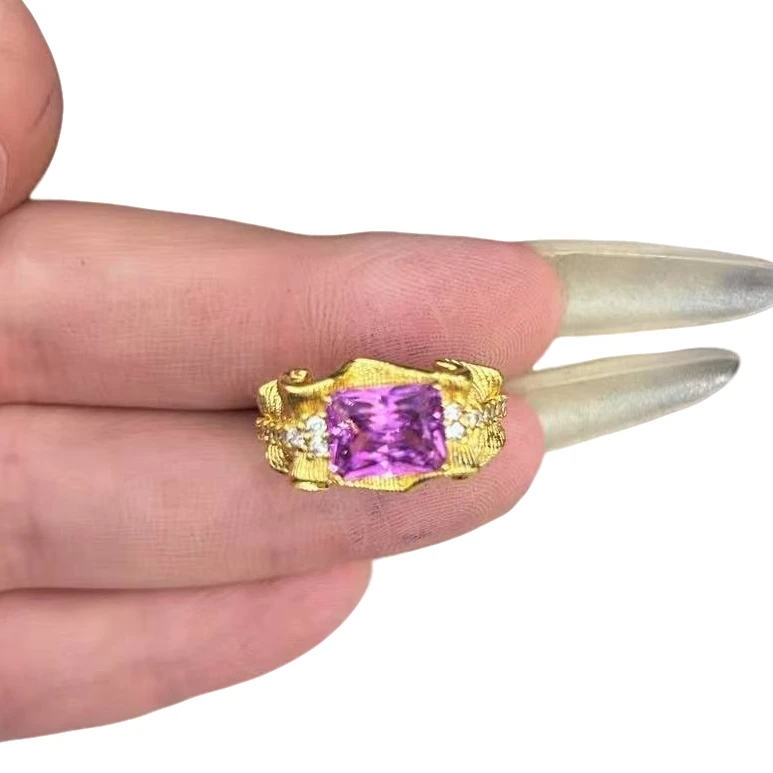 臻选戒指 经典百搭设计紫色戒指WA35