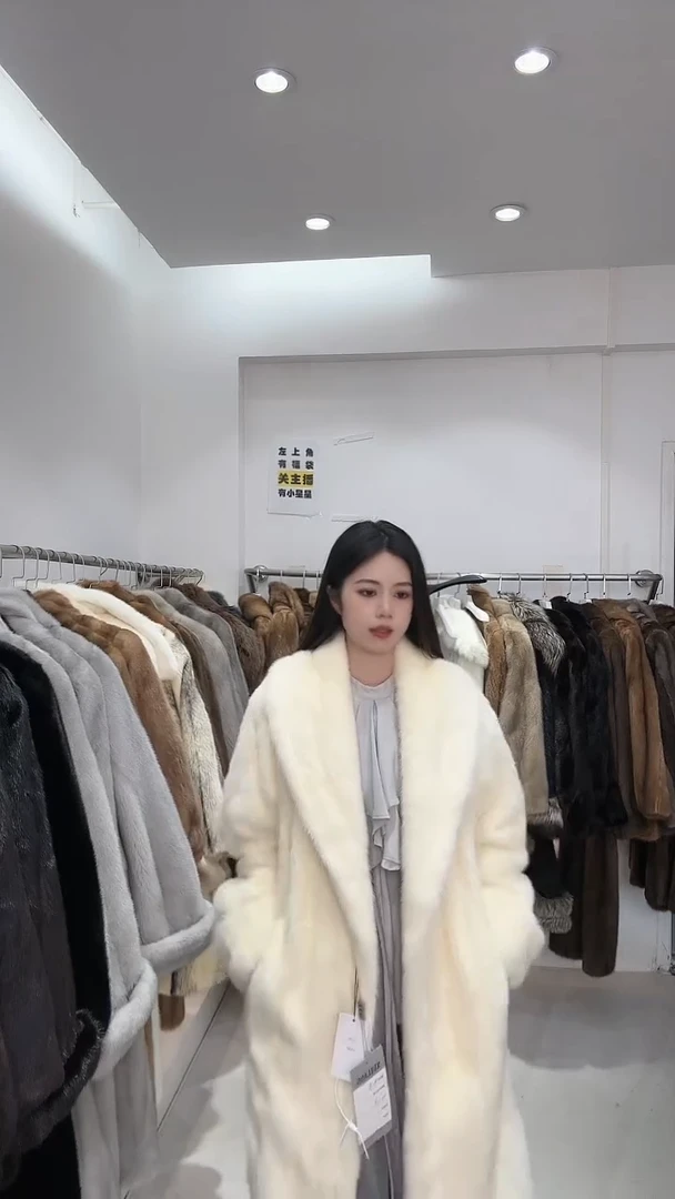 小橙子进口中古皮草vintage