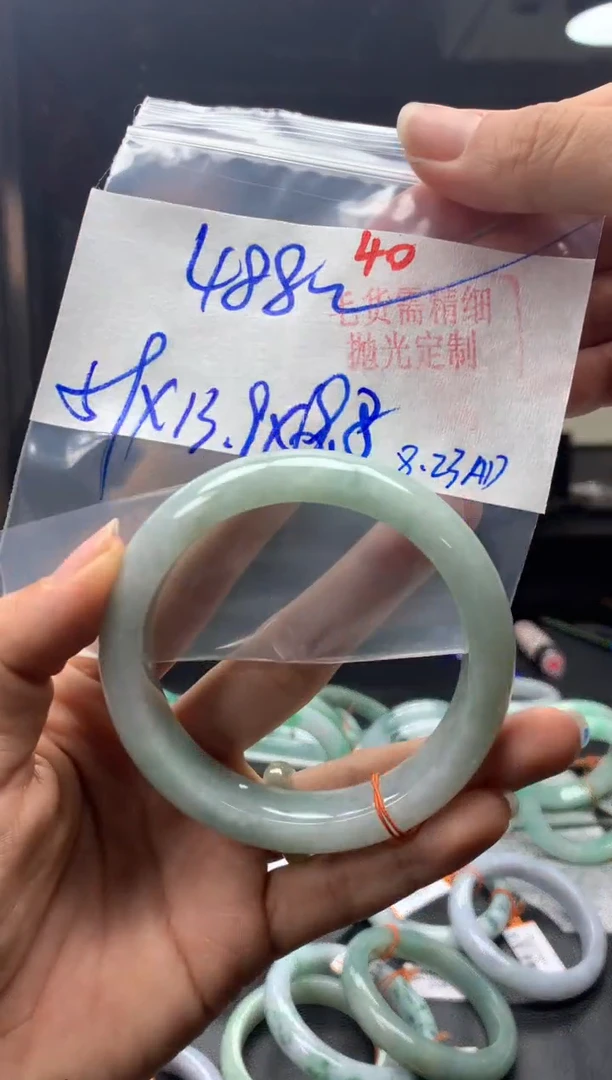 未镶嵌定制翡翠40毛货需精细抛光多样性1件488元