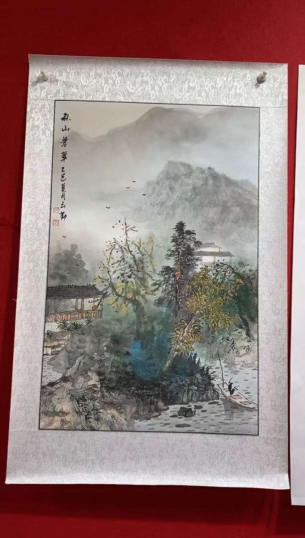 国画国画NYQ杰牛云勤老师作品