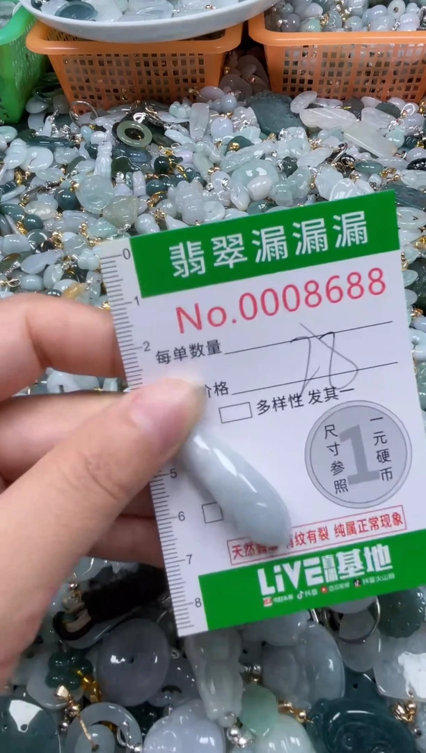 颈饰未镶嵌翡翠8688