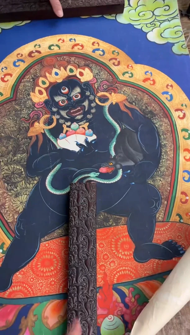 装裱画澄空梵像高端精选链W950