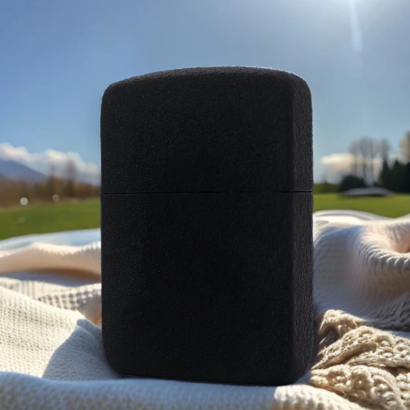 ZIPPO/之宝打火机 1941复刻 黑裂漆 美版 28582 刀耕火种 MBJ1