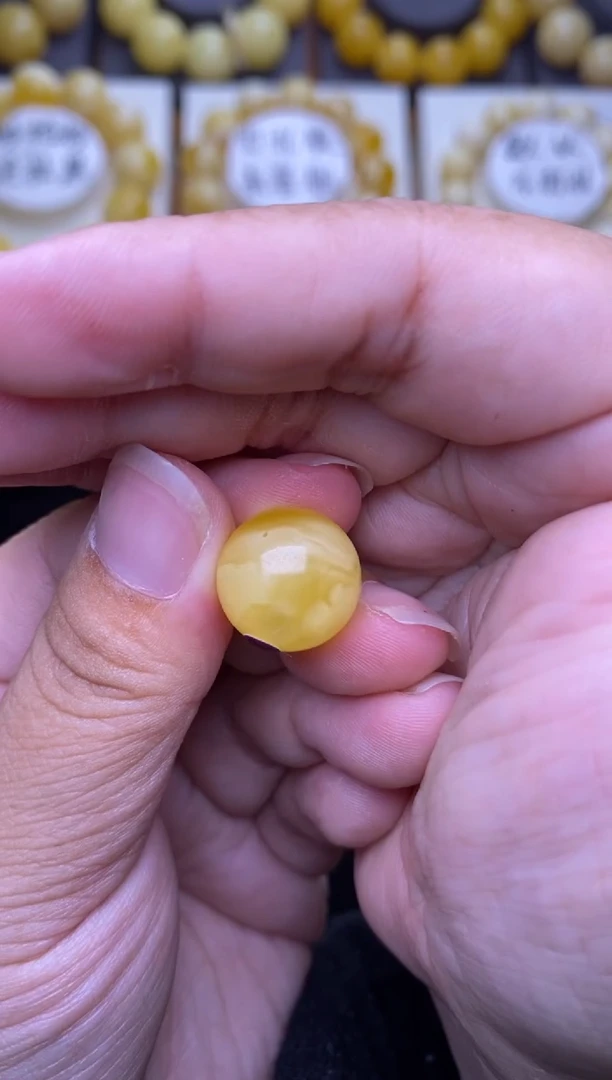 裸石琥珀未镶嵌大小姐珠宝严选84