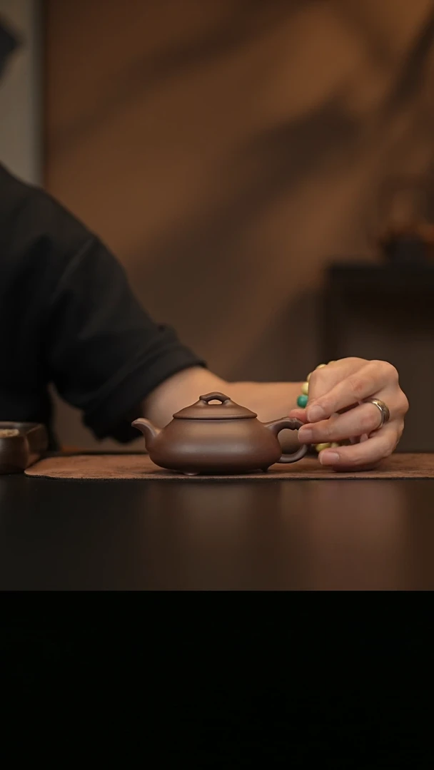 允禾斋  紫砂壶  简瓢