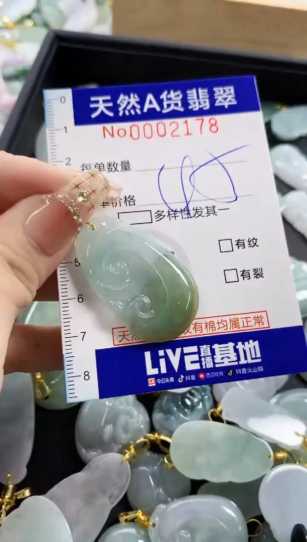 颈饰未镶嵌翡翠少*待天然A货翡翠