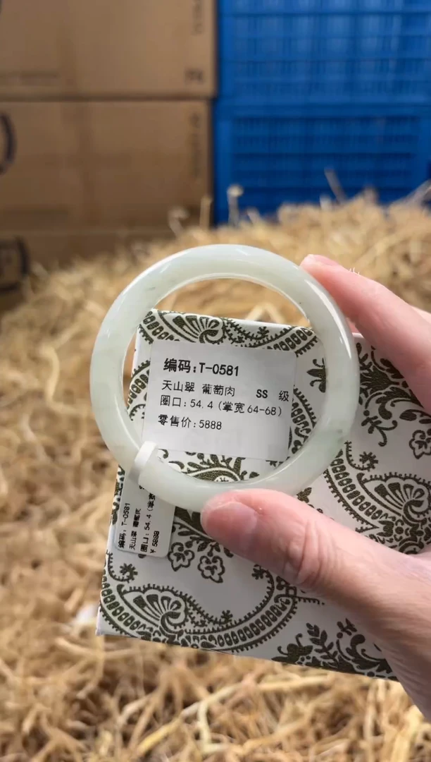 未镶嵌手镯石英质玉T-0581