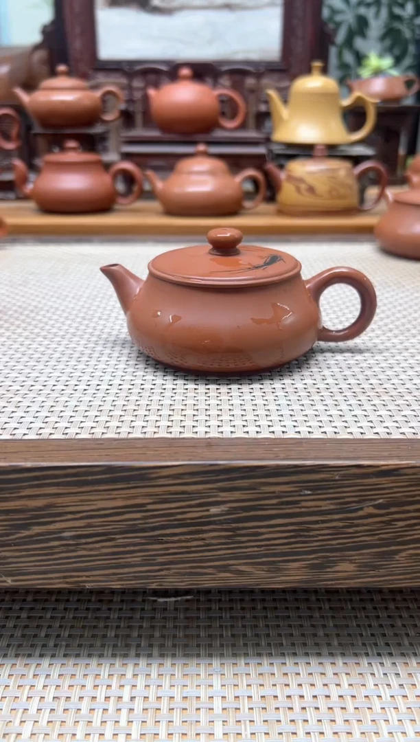 原矿朱泥全手 明炉 140cc