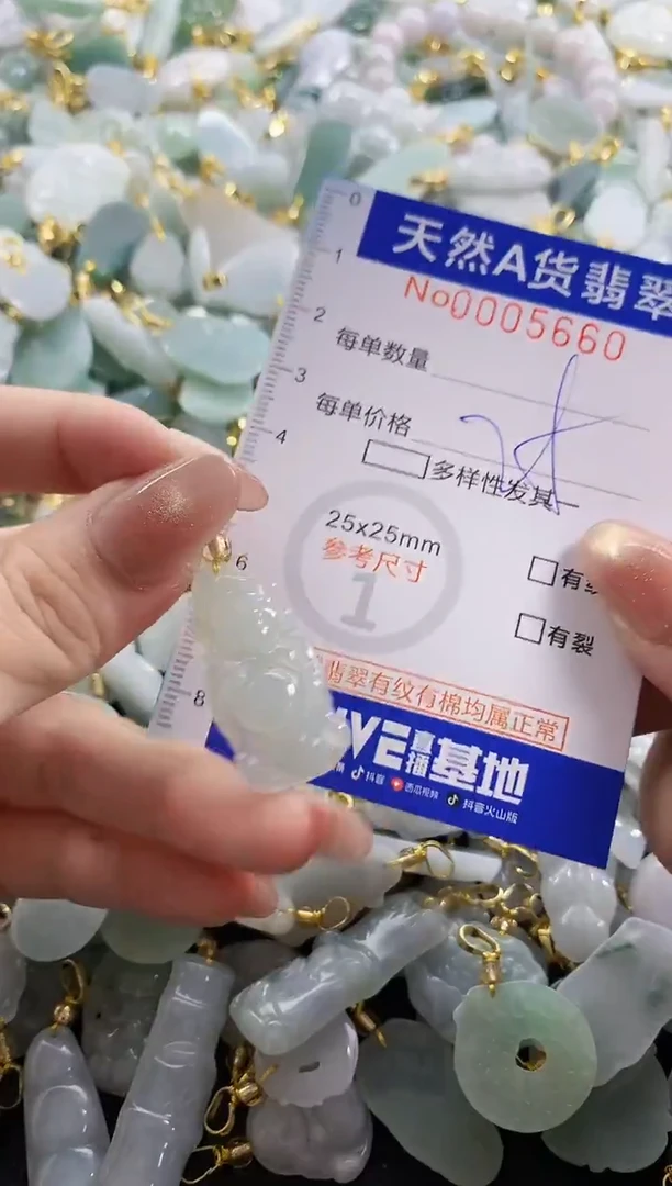 颈饰未镶嵌翡翠天然A货翡翠
