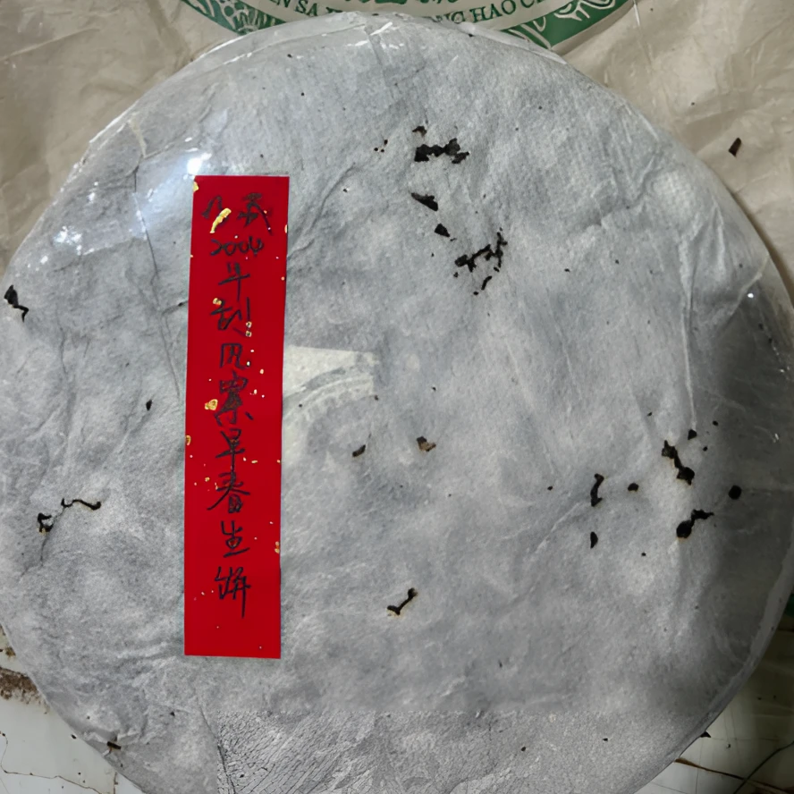 珍藏2004年刮风寨早春生饼370克普洱茶生茶-PI01531