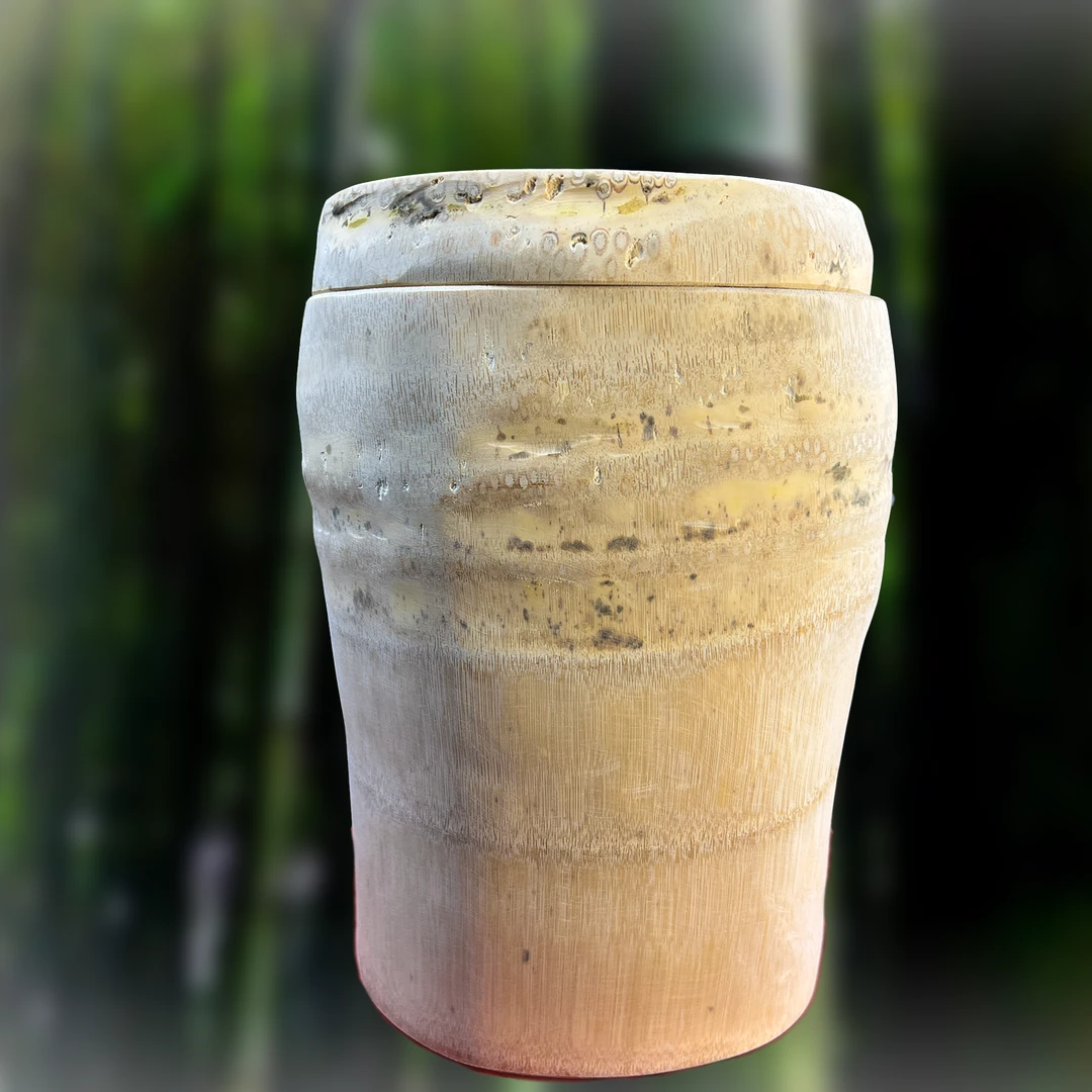 楠竹根蒸饭竹筒竹甄子传统手工竹蒸厨房神器饭桶天然竹筒