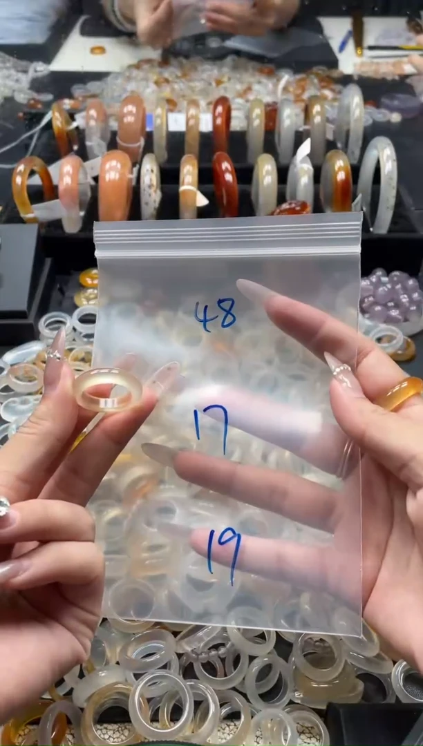 未镶嵌戒指玛瑙/玉髓48