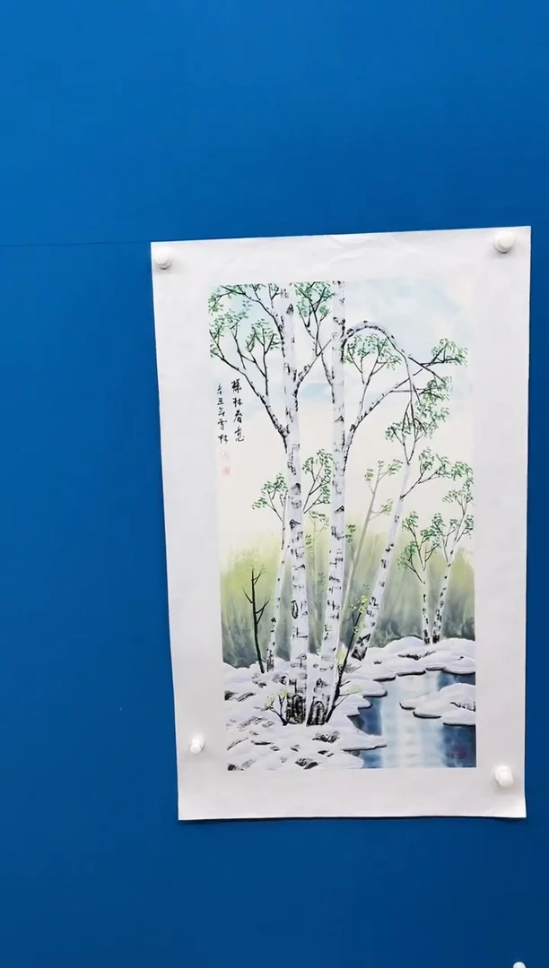 【闪购商品】国画张-三尺山水/无框/L