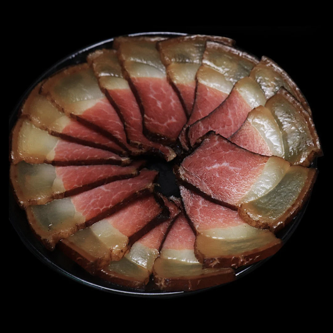 【一斤】农家传统柏树枝烟熏后腿腊肉XD