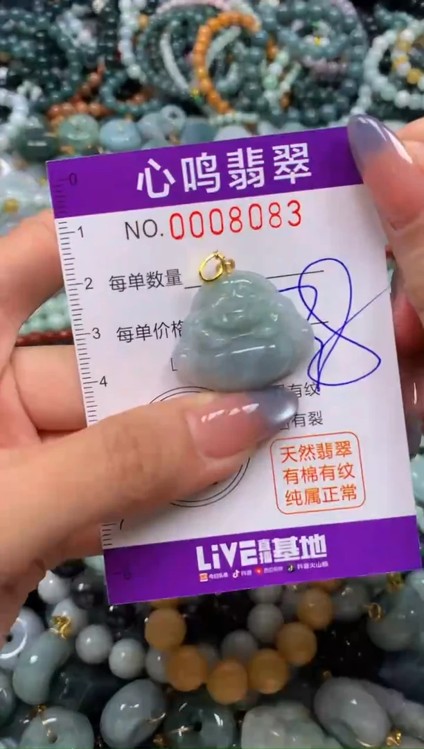 颈饰未镶嵌翡翠闪购008083