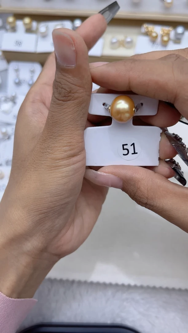 【闪购商品】淡水珍珠戒指合金0.0