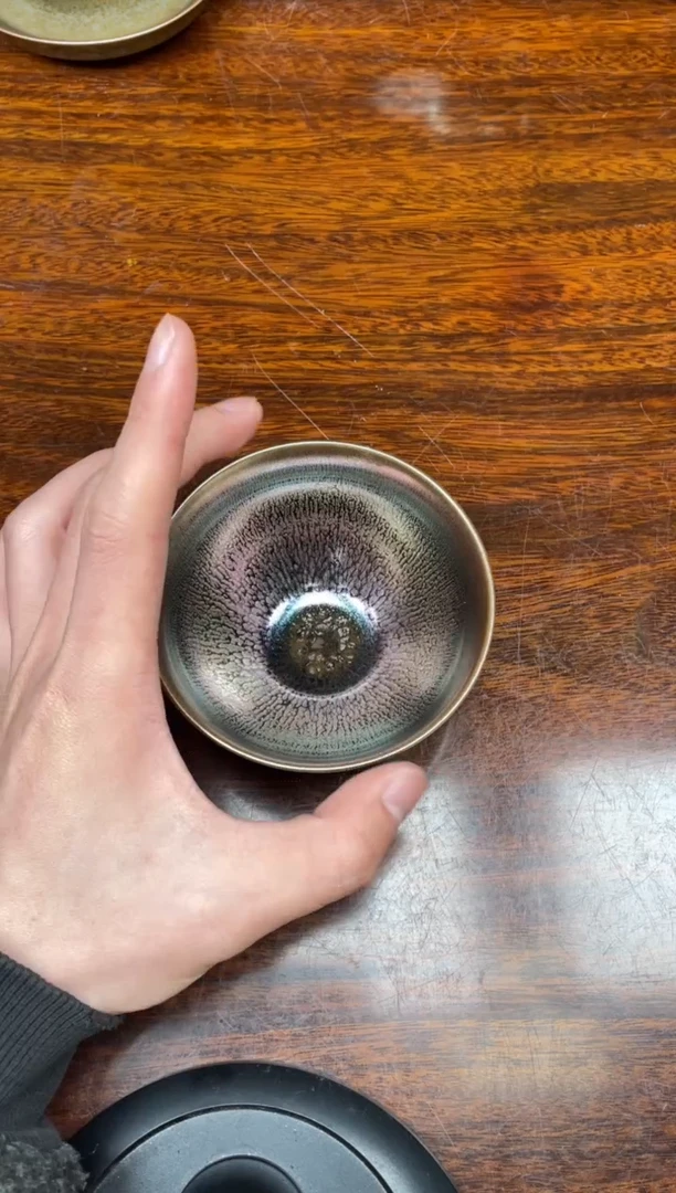 【闪购商品】茶盏名家罗云和建盏（带证书礼盒）53