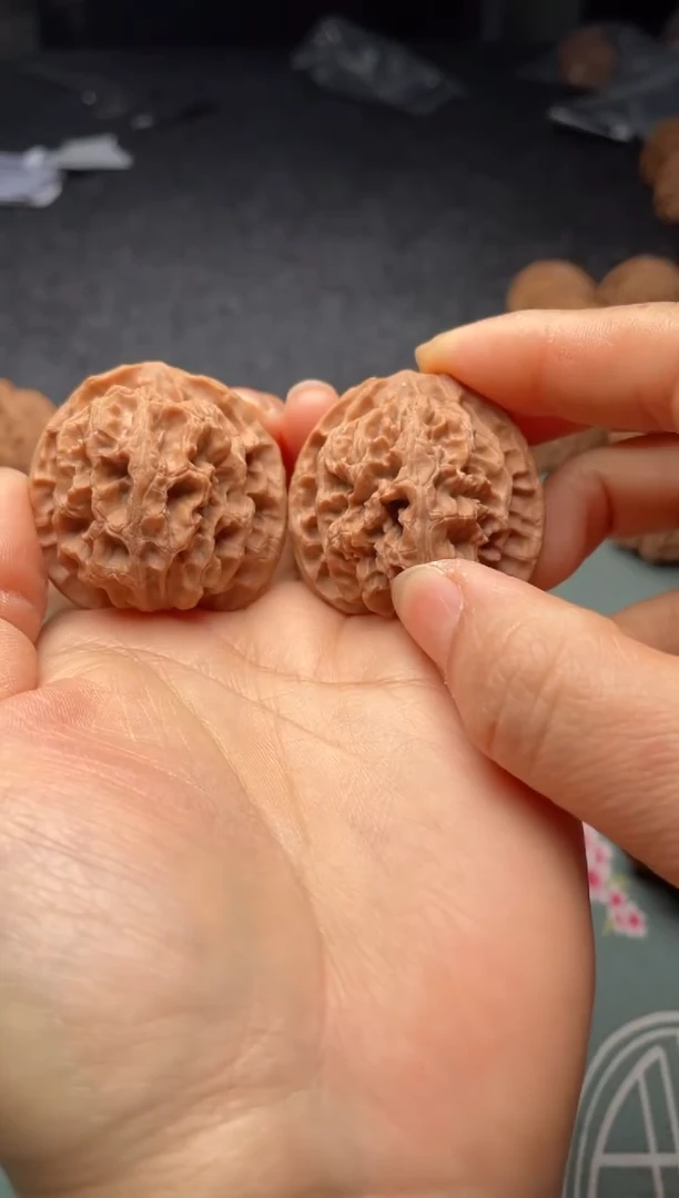 把件文玩核桃w283  苹果园   38