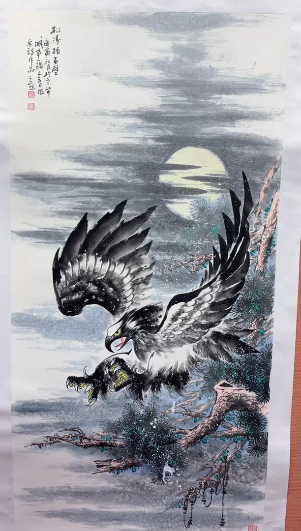 国画师立照老师国画作品